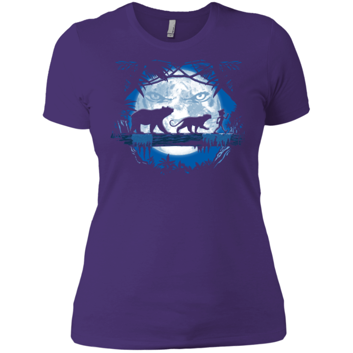 T-Shirts Purple Rush/ / X-Small Jungle Pals Women's Premium T-Shirt