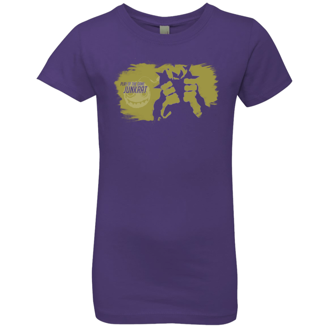 T-Shirts Purple Rush / YXS Junkrat Base Girls Premium T-Shirt