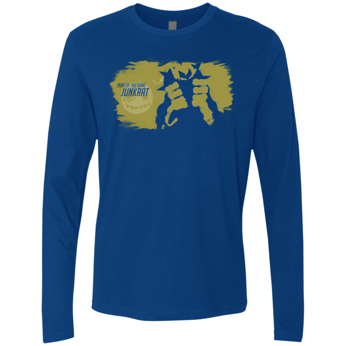 T-Shirts Royal / Small Junkrat Base Men's Premium Long Sleeve