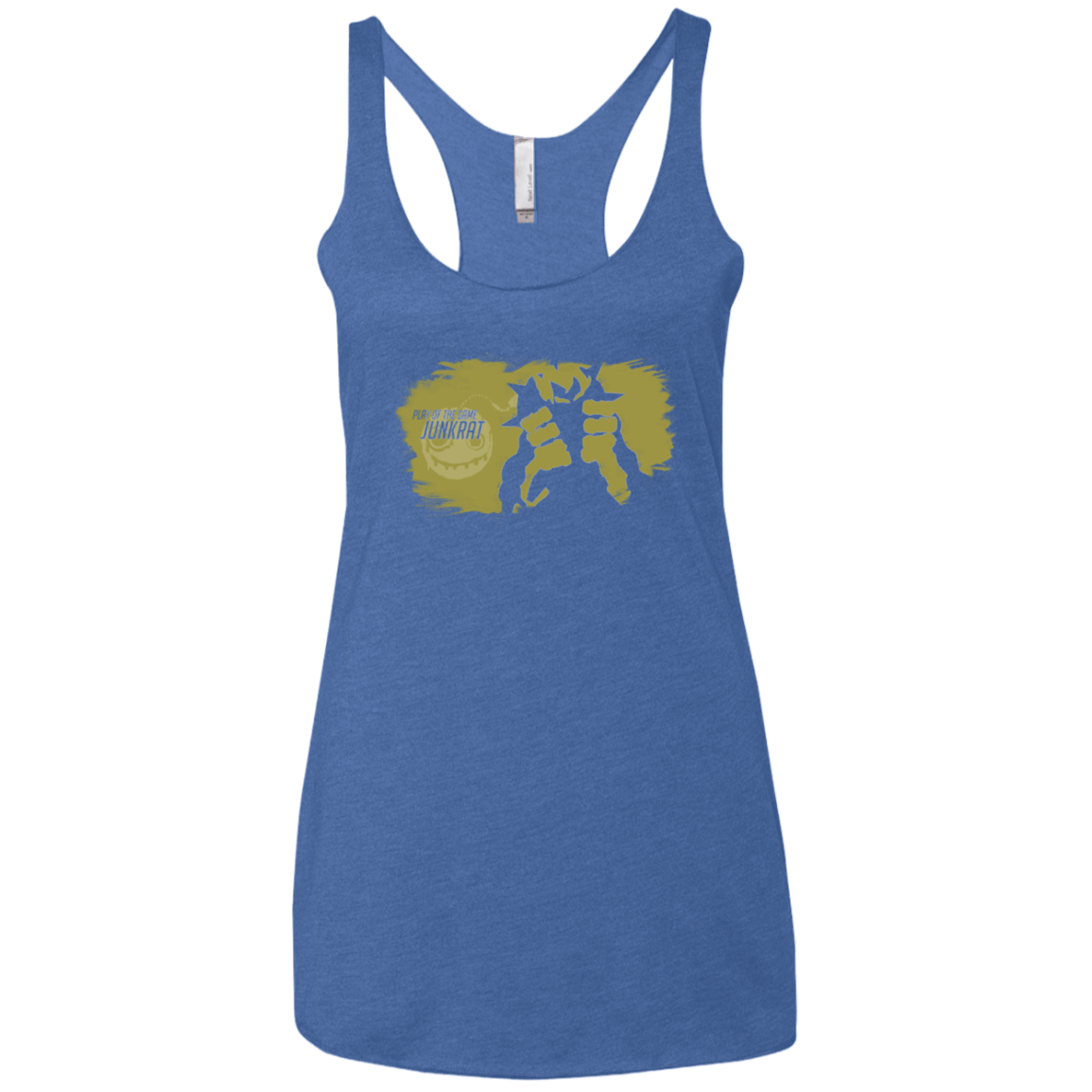 T-Shirts Vintage Royal / X-Small Junkrat Base Women's Triblend Racerback Tank