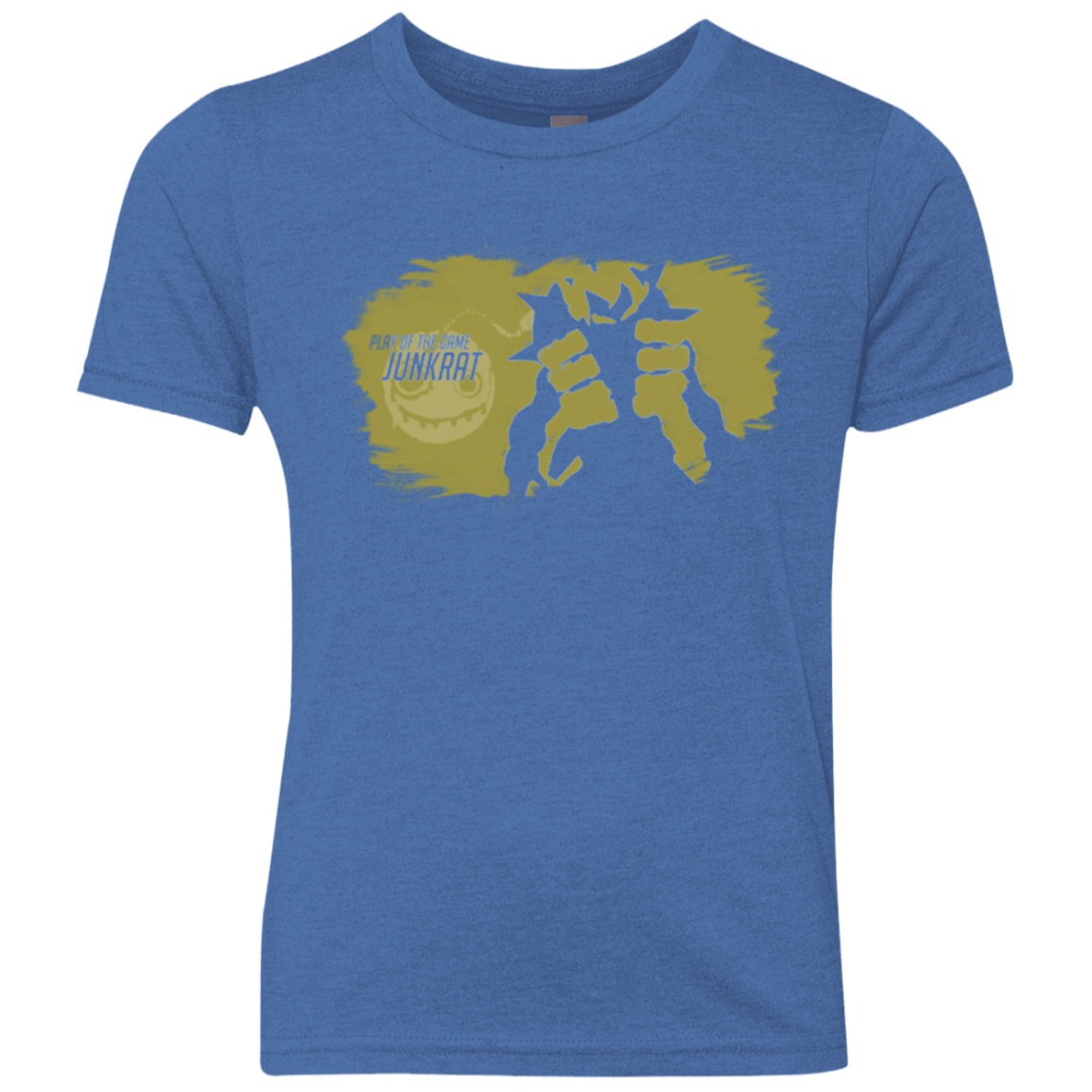 T-Shirts Vintage Royal / YXS Junkrat Base Youth Triblend T-Shirt