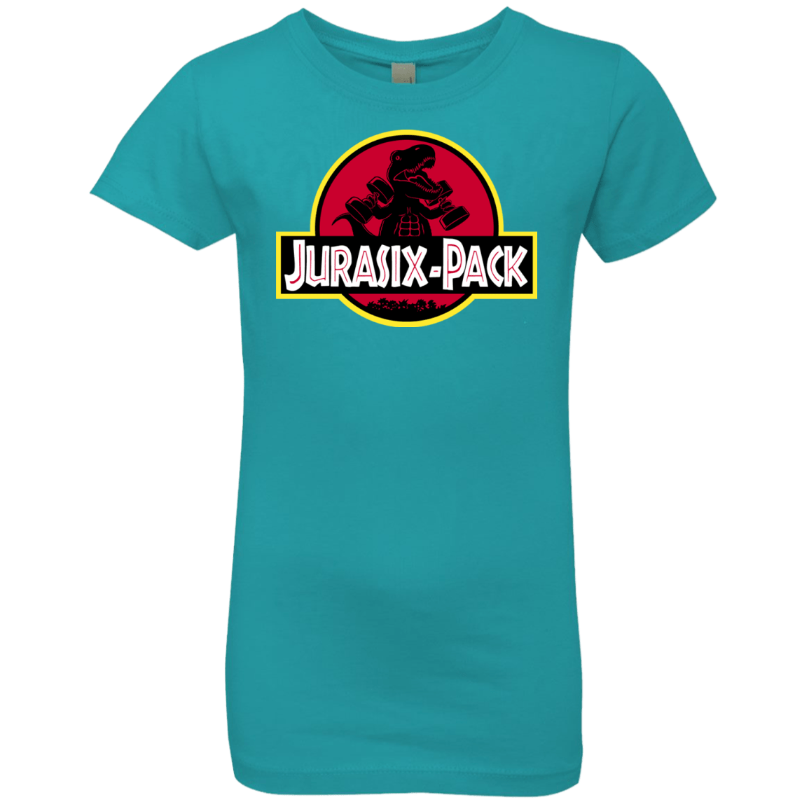 T-Shirts Tahiti Blue / YXS Jurasix-Pack Girls Premium T-Shirt