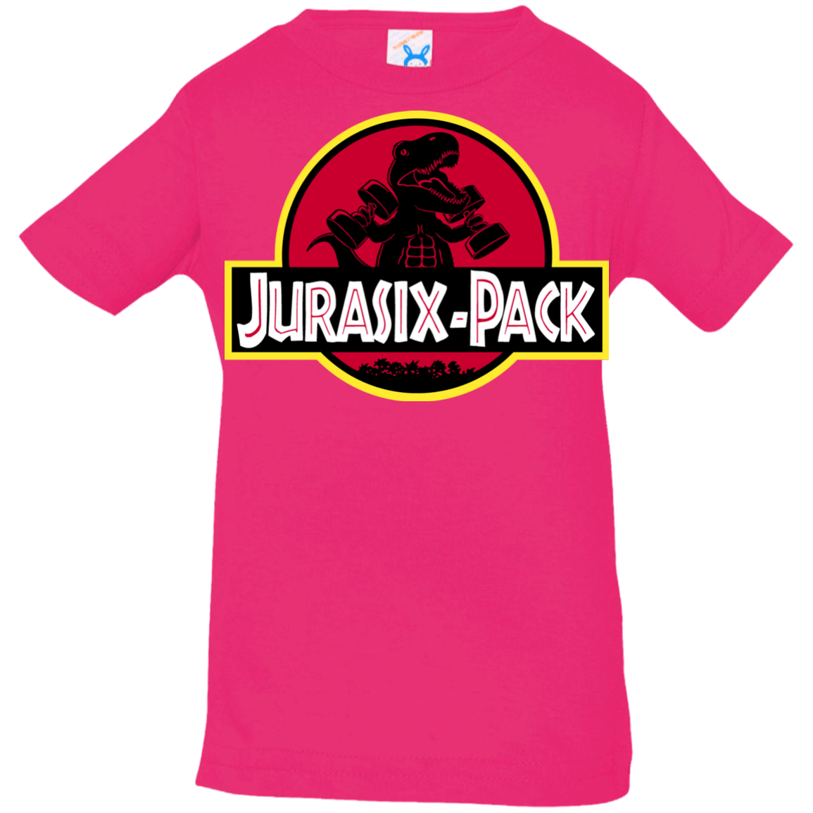 T-Shirts Hot Pink / 6 Months Jurasix-Pack Infant Premium T-Shirt