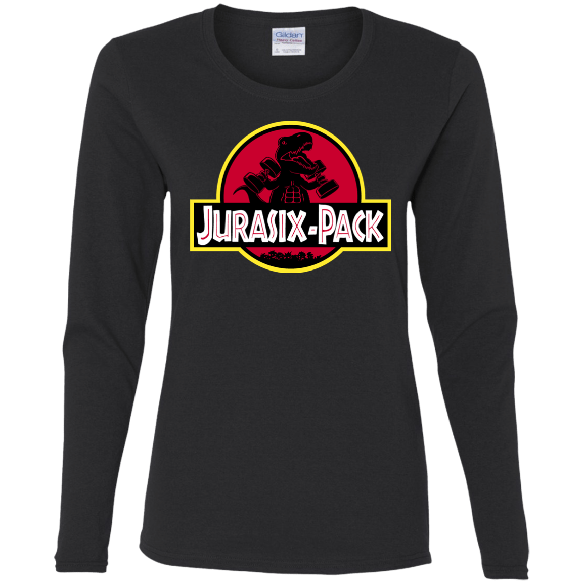 T-Shirts Black / S Jurasix-Pack Women's Long Sleeve T-Shirt