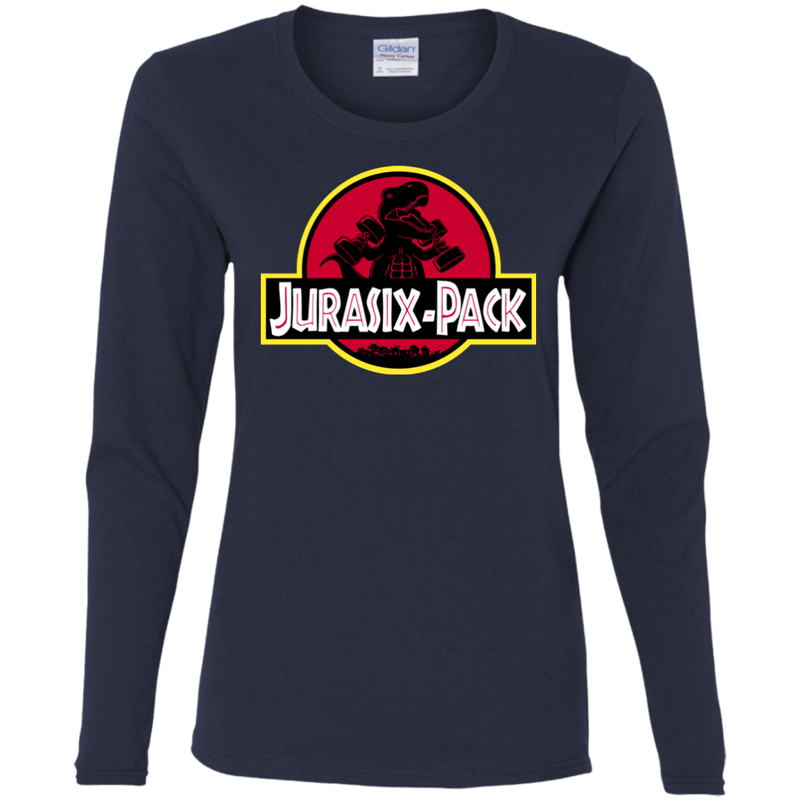 T-Shirts Navy / S Jurasix-Pack Women's Long Sleeve T-Shirt