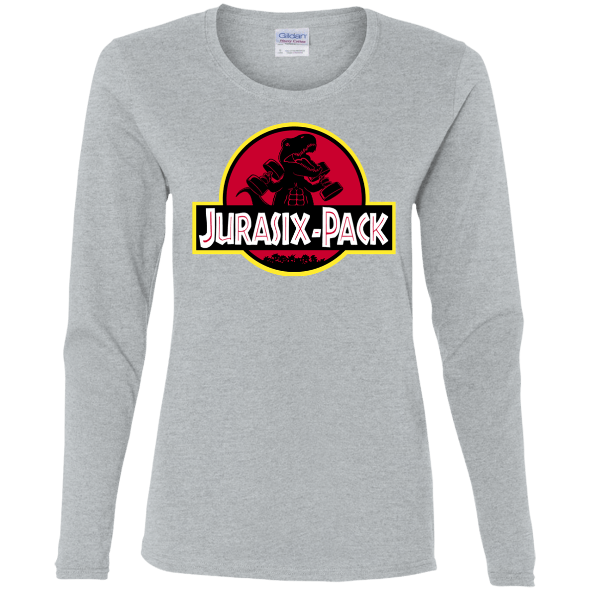 T-Shirts Sport Grey / S Jurasix-Pack Women's Long Sleeve T-Shirt