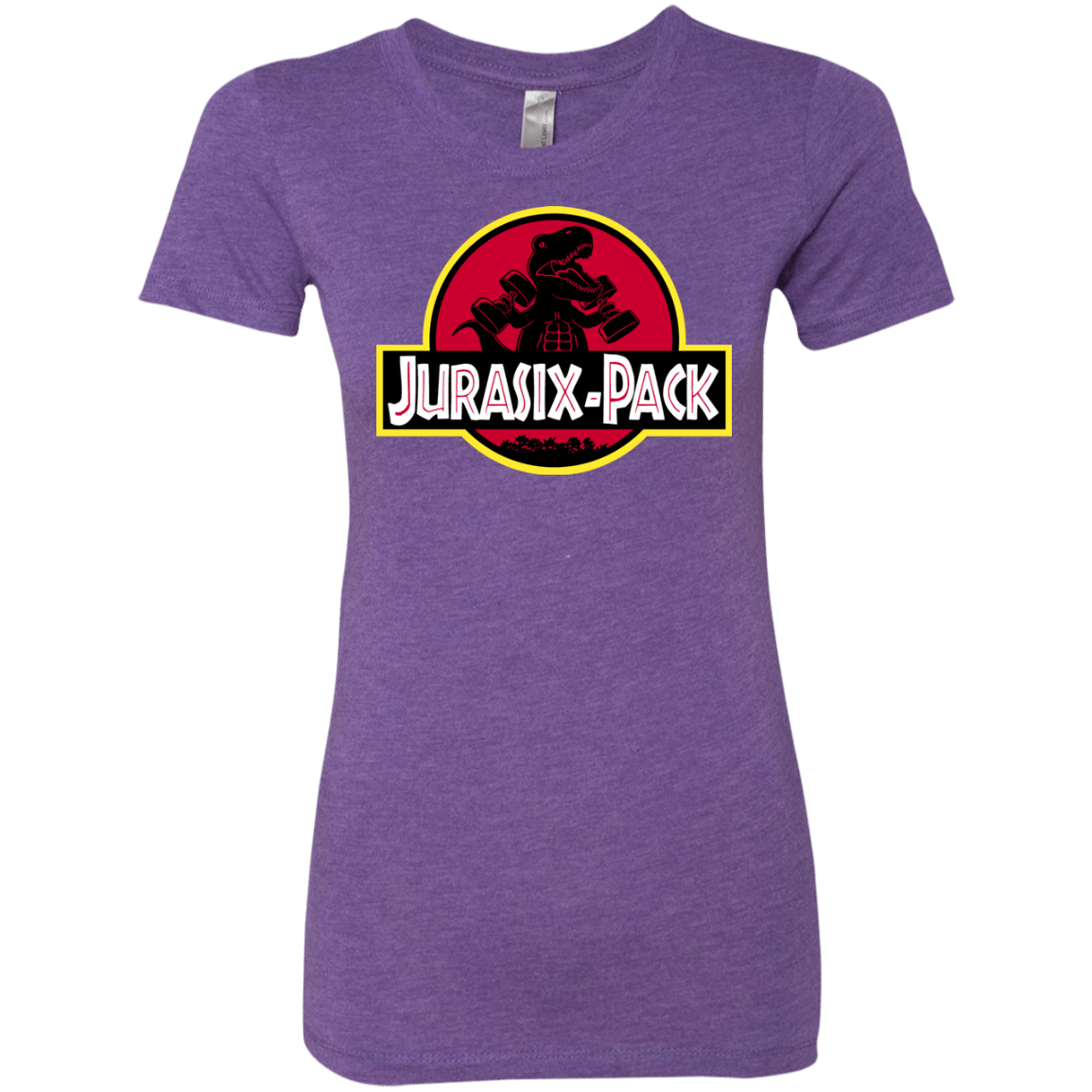 T-Shirts Purple Rush / S Jurasix-Pack Women's Triblend T-Shirt