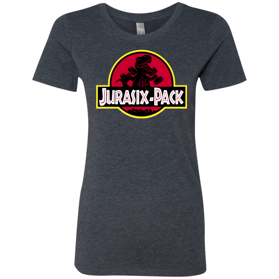 T-Shirts Vintage Navy / S Jurasix-Pack Women's Triblend T-Shirt