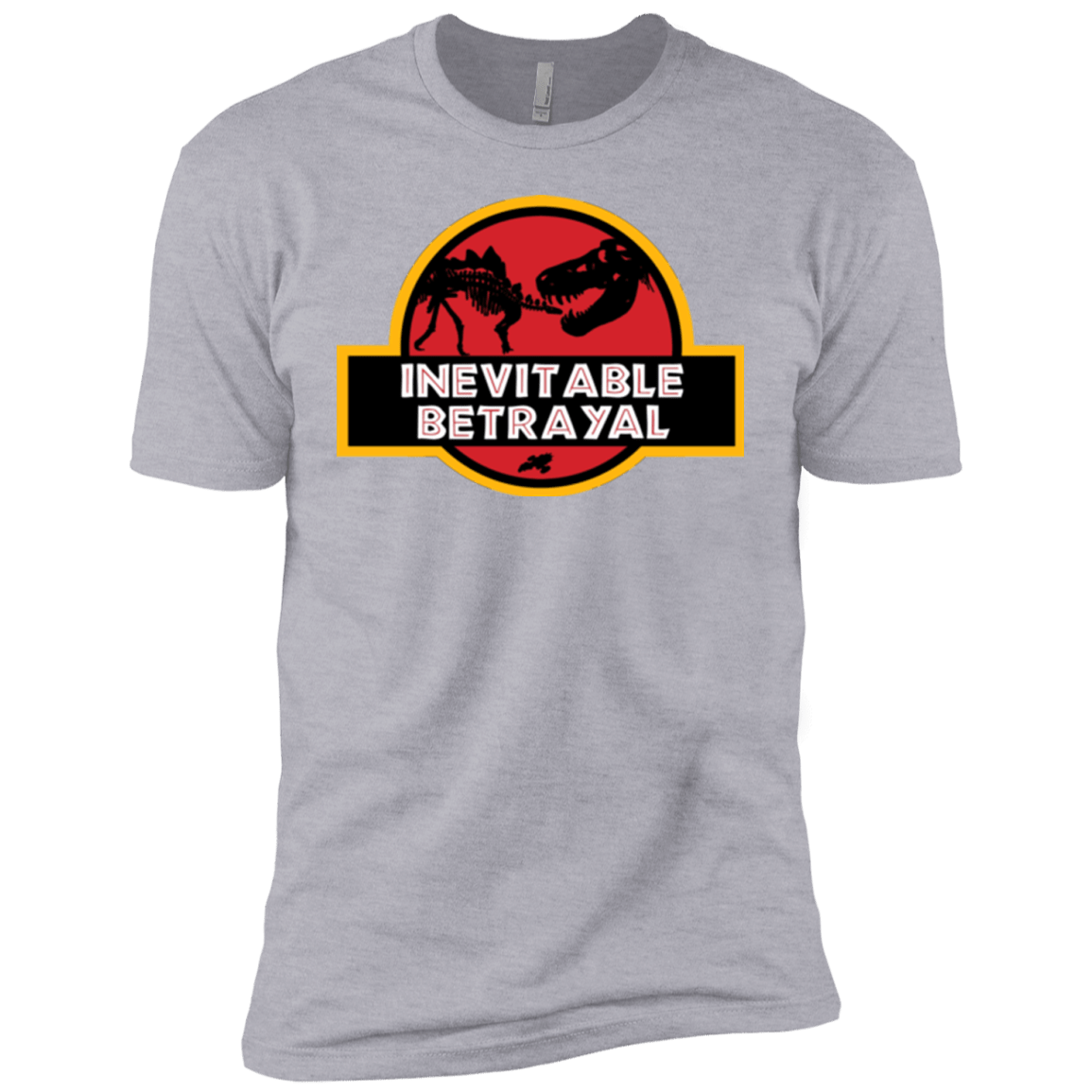 T-Shirts Heather Grey / YXS JURASSIC BETRAYAL Boys Premium T-Shirt