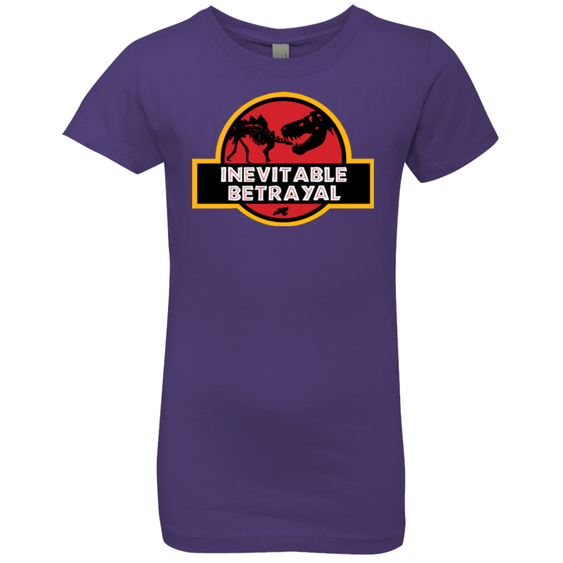 T-Shirts Purple Rush / YXS JURASSIC BETRAYAL Girls Premium T-Shirt