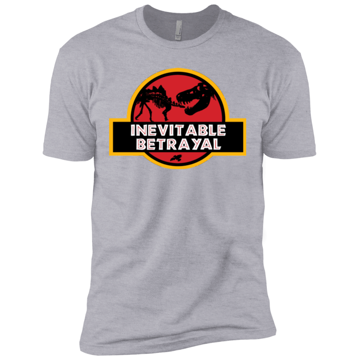 T-Shirts Heather Grey / X-Small JURASSIC BETRAYAL Men's Premium T-Shirt