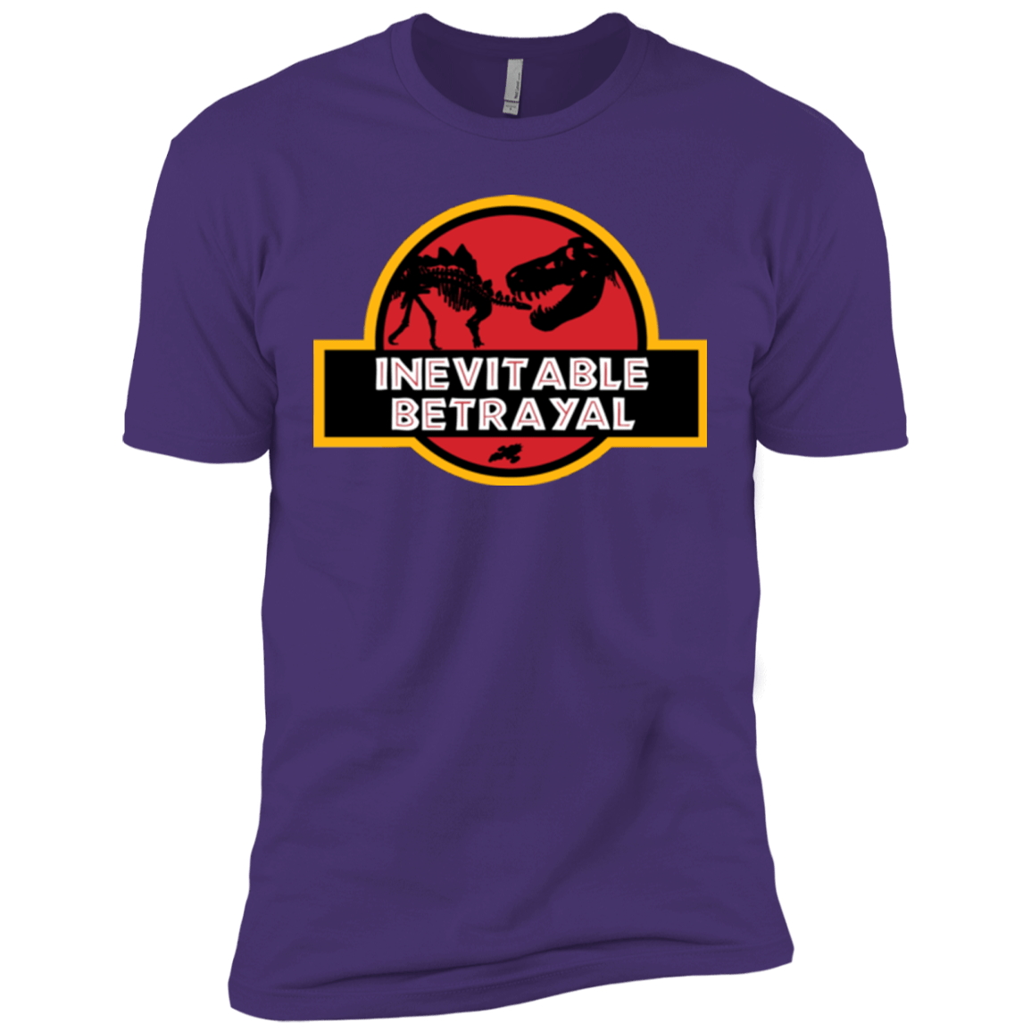 T-Shirts Purple / X-Small JURASSIC BETRAYAL Men's Premium T-Shirt