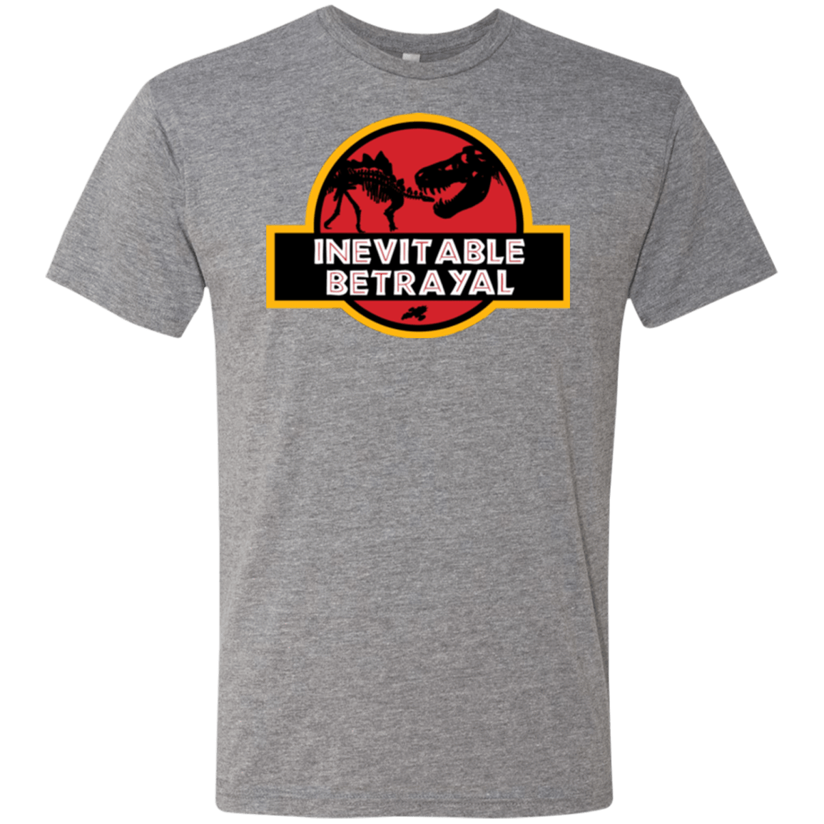 T-Shirts Premium Heather / Small JURASSIC BETRAYAL Men's Triblend T-Shirt