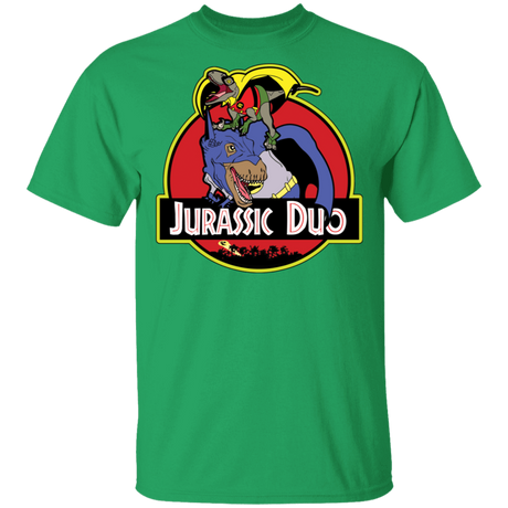 T-Shirts Irish Green / S Jurassic Duo T-Shirt