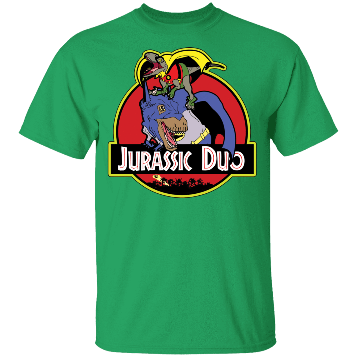 T-Shirts Irish Green / YXS Jurassic Duo Youth T-Shirt