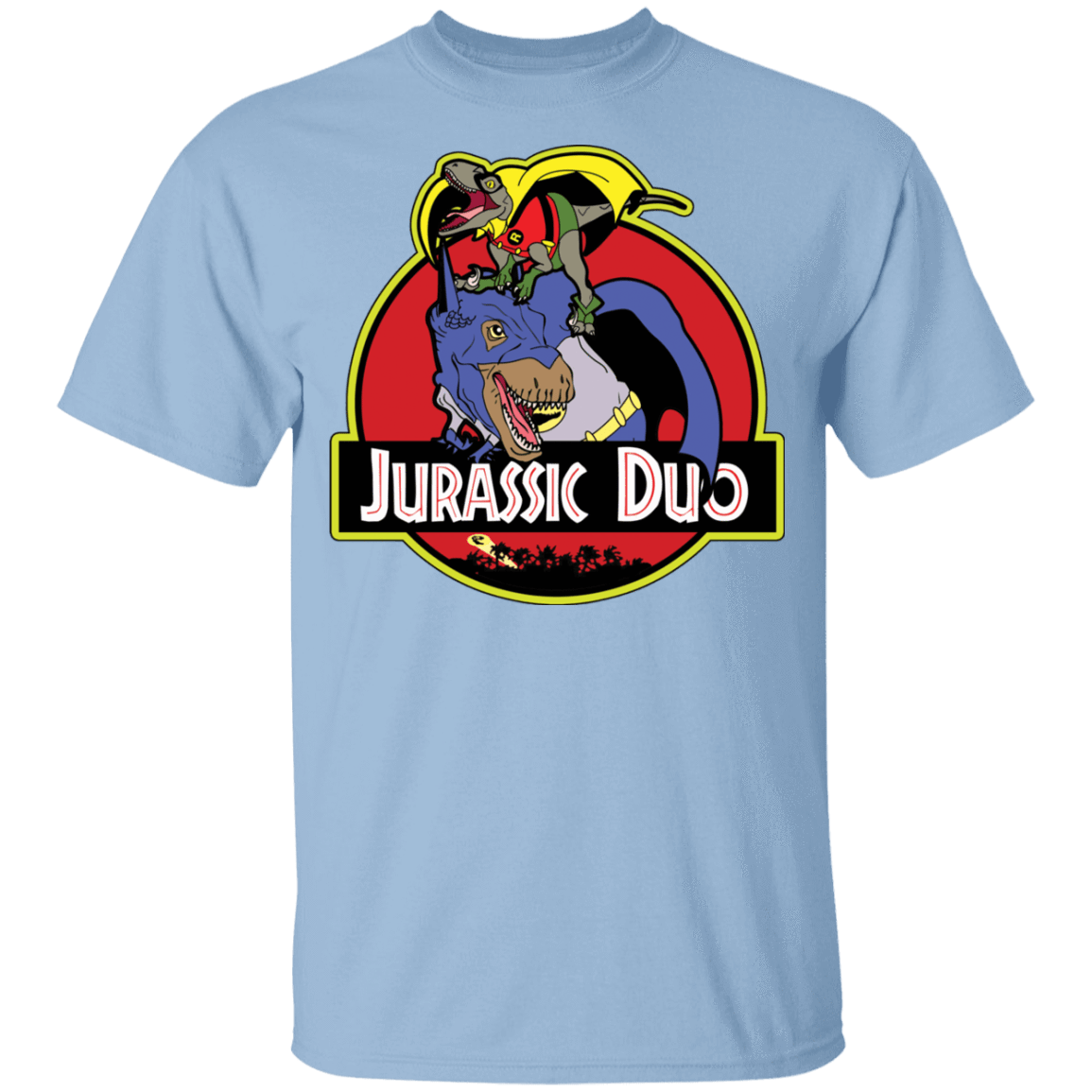 T-Shirts Light Blue / YXS Jurassic Duo Youth T-Shirt