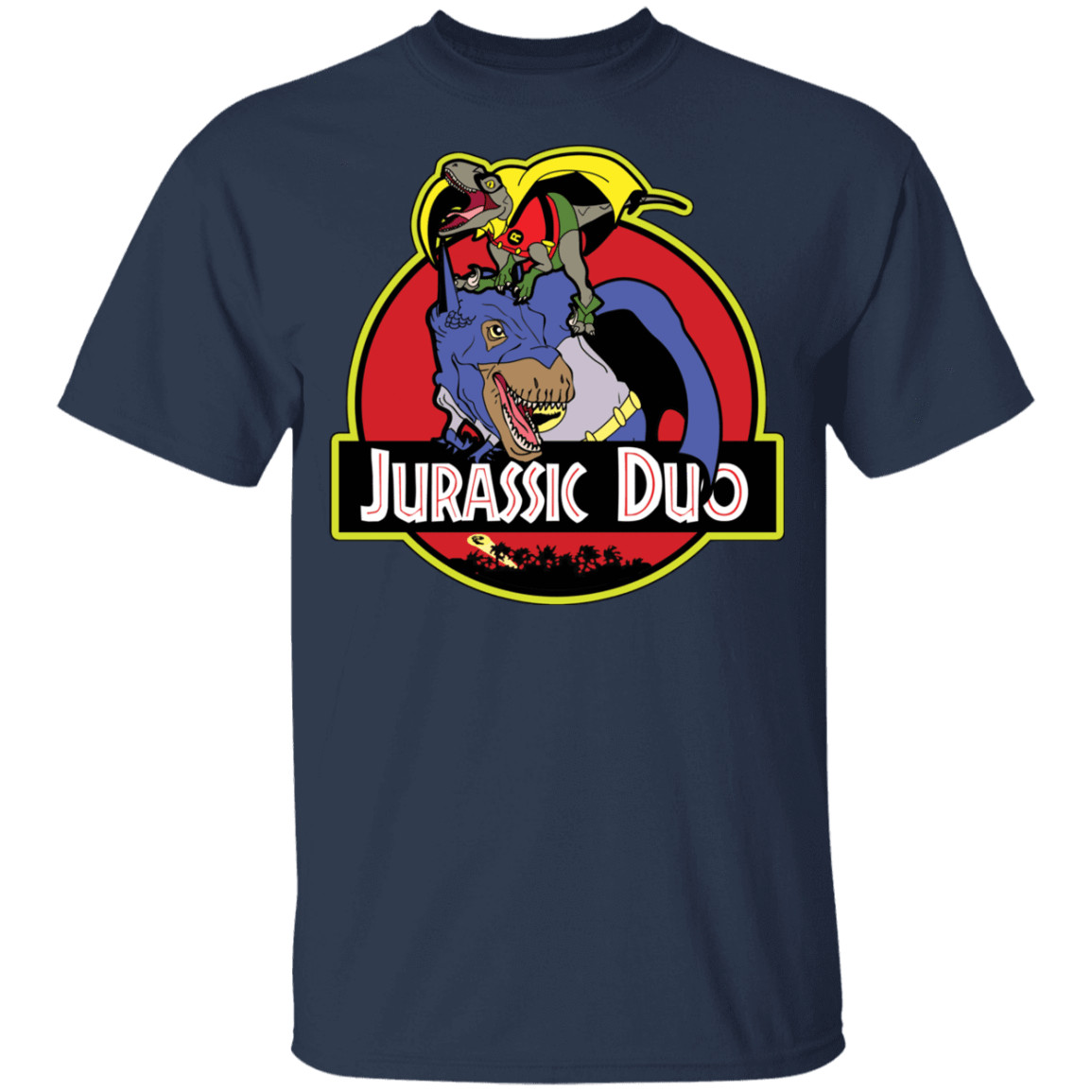 T-Shirts Navy / YXS Jurassic Duo Youth T-Shirt