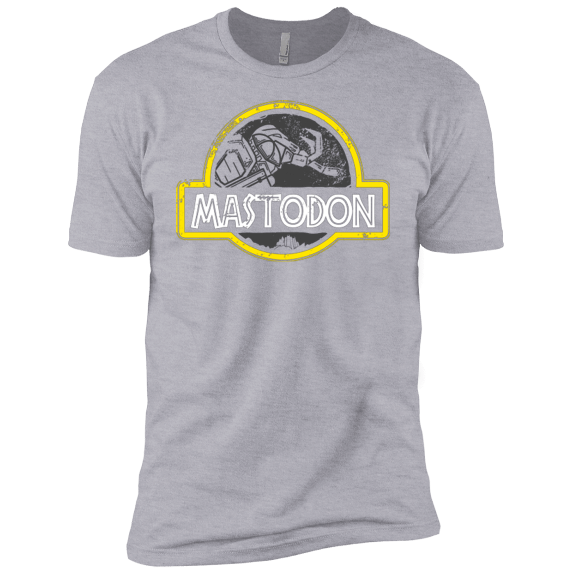 T-Shirts Heather Grey / YXS Jurassic Power Black Boys Premium T-Shirt
