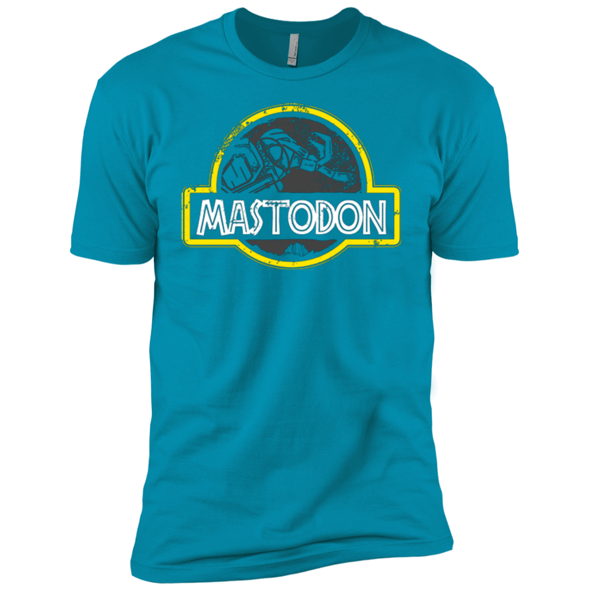 T-Shirts Turquoise / YXS Jurassic Power Black Boys Premium T-Shirt