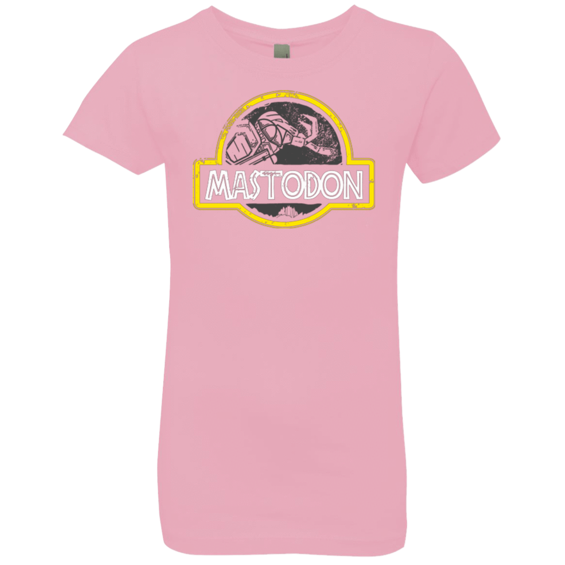 T-Shirts Light Pink / YXS Jurassic Power Black Girls Premium T-Shirt