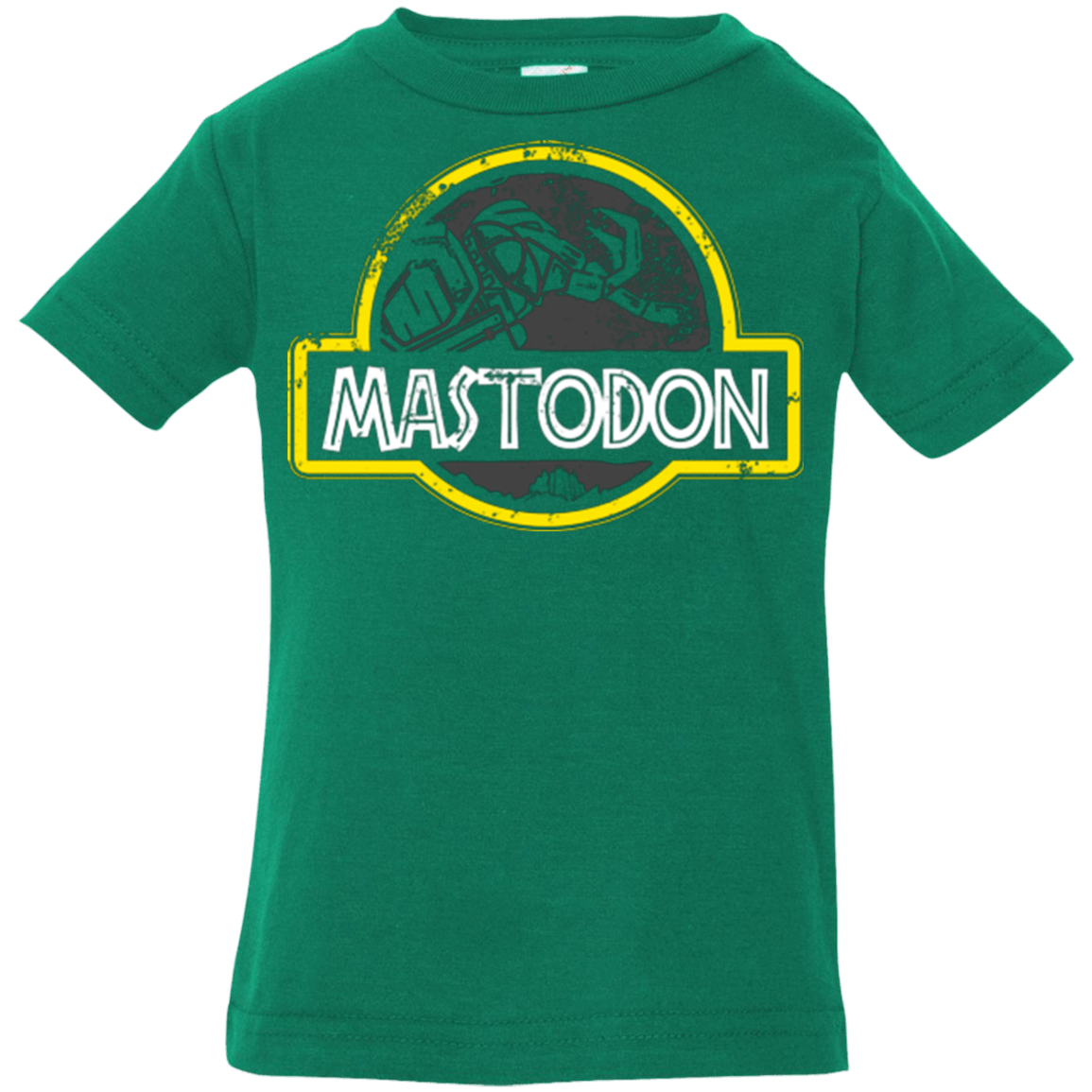 T-Shirts Kelly / 6 Months Jurassic Power Black Infant Premium T-Shirt