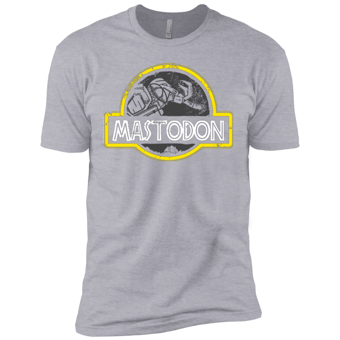 T-Shirts Heather Grey / X-Small Jurassic Power Black Men's Premium T-Shirt