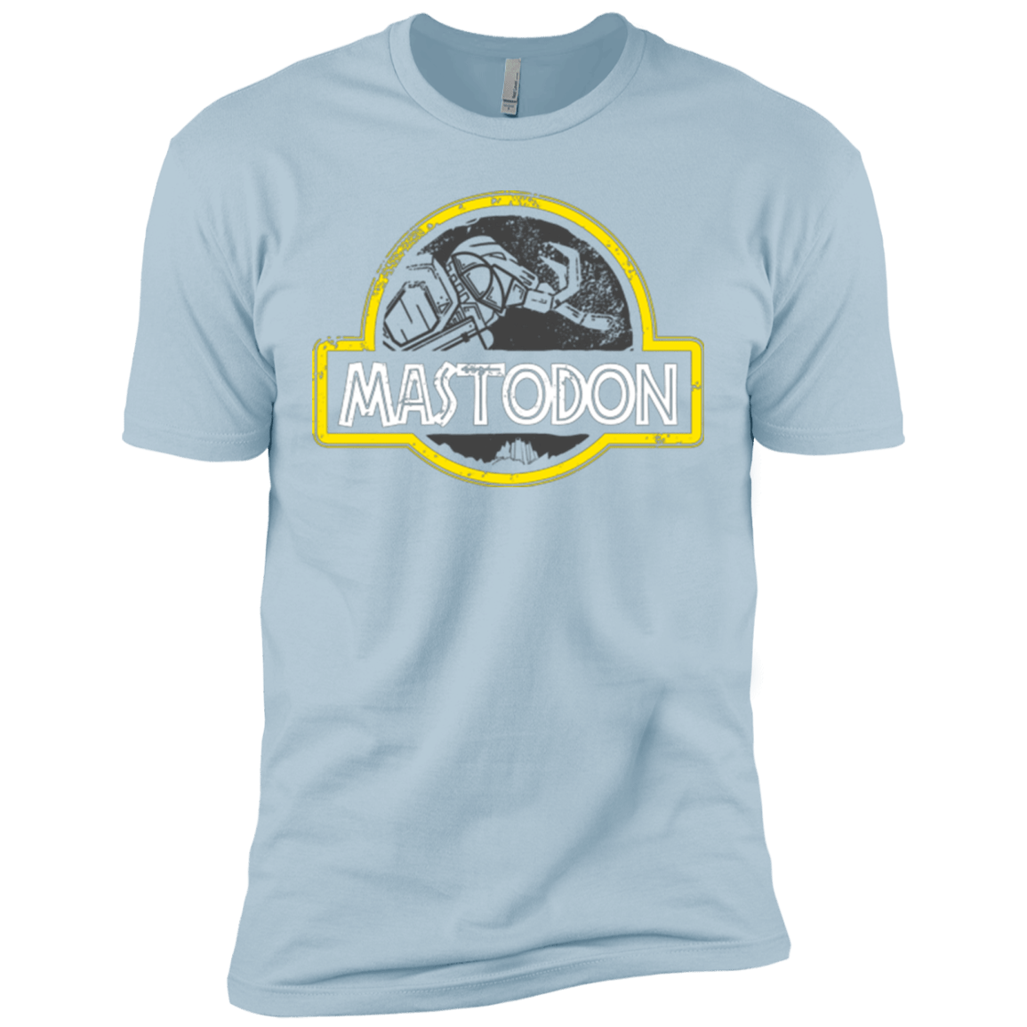 T-Shirts Light Blue / X-Small Jurassic Power Black Men's Premium T-Shirt