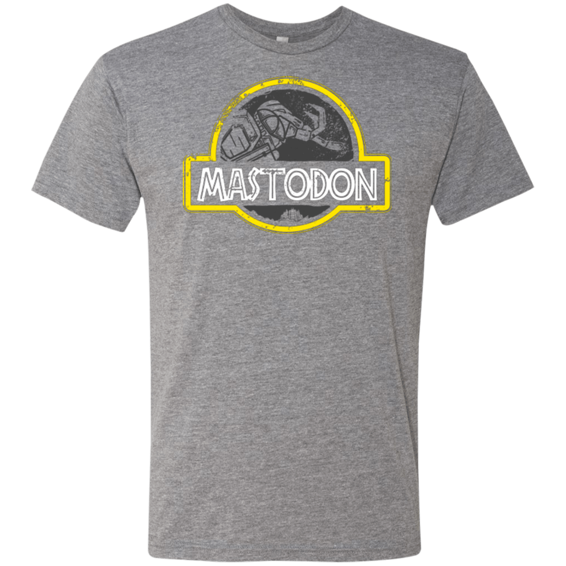 T-Shirts Premium Heather / Small Jurassic Power Black Men's Triblend T-Shirt