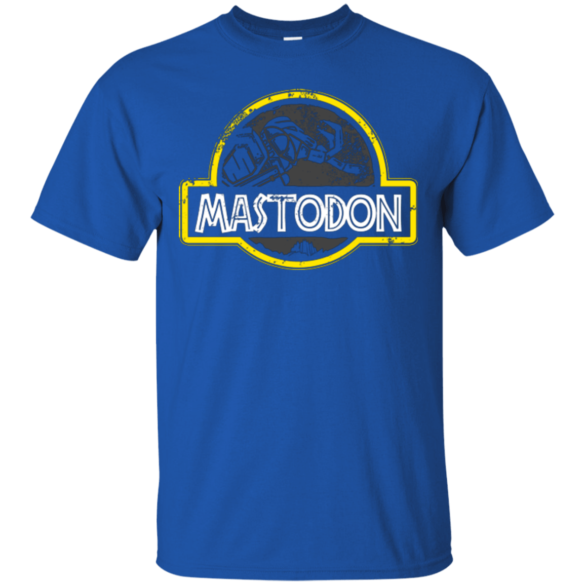 T-Shirts Royal / Small Jurassic Power Black T-Shirt