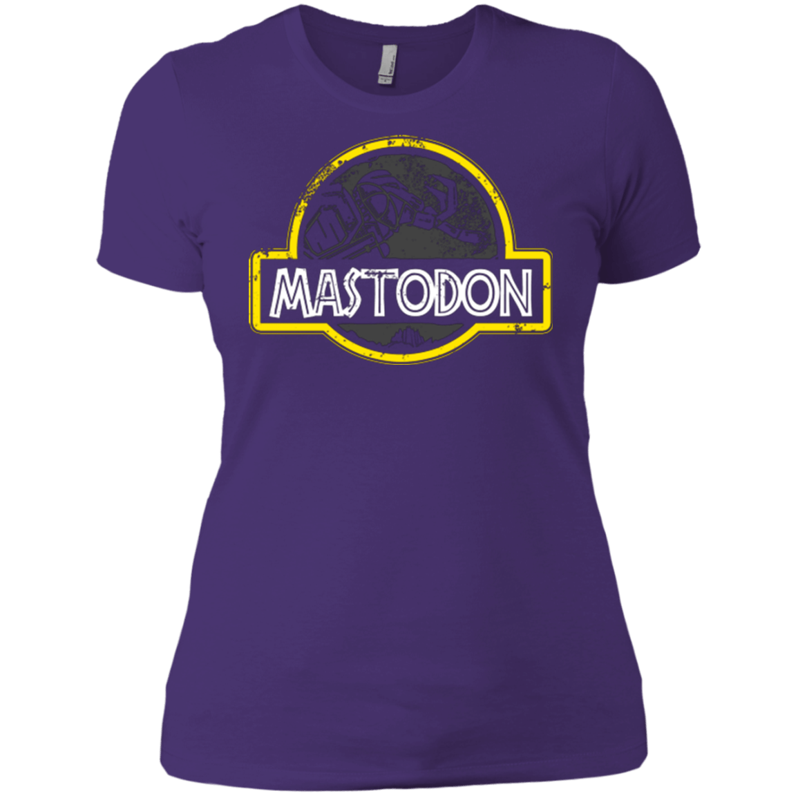 T-Shirts Purple / X-Small Jurassic Power Black Women's Premium T-Shirt