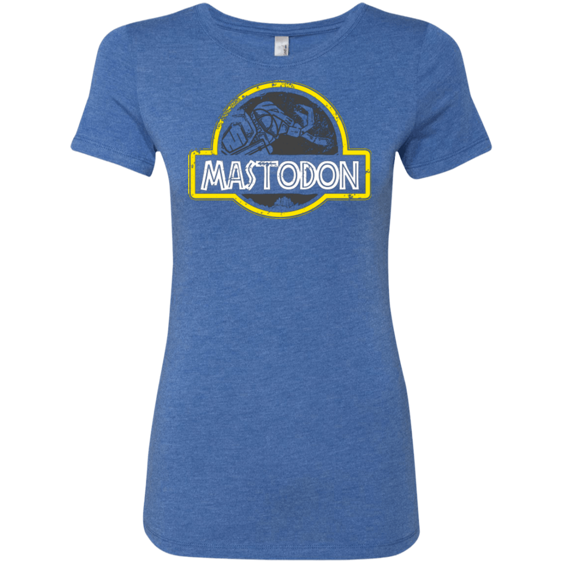 T-Shirts Vintage Royal / Small Jurassic Power Black Women's Triblend T-Shirt