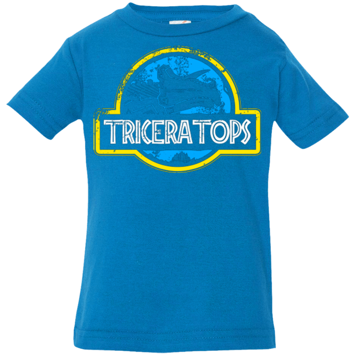 T-Shirts Cobalt / 6 Months Jurassic Power Blue Infant Premium T-Shirt