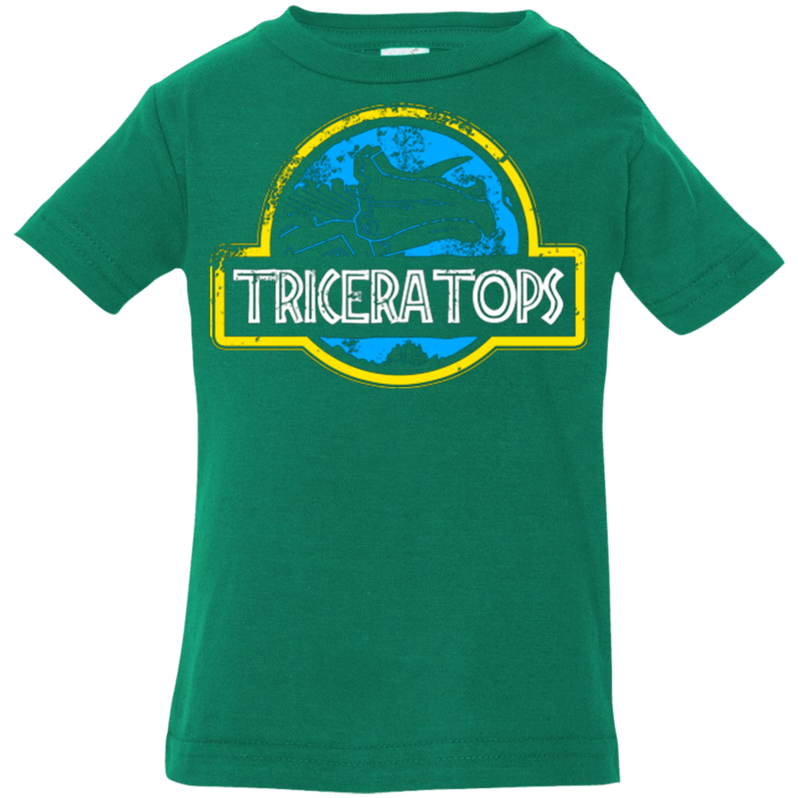 T-Shirts Kelly / 6 Months Jurassic Power Blue Infant Premium T-Shirt