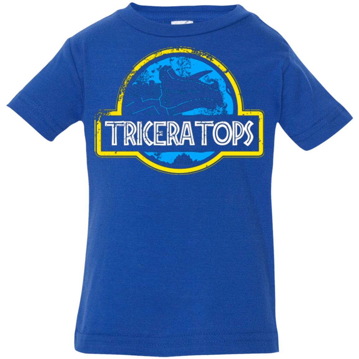 T-Shirts Royal / 6 Months Jurassic Power Blue Infant Premium T-Shirt