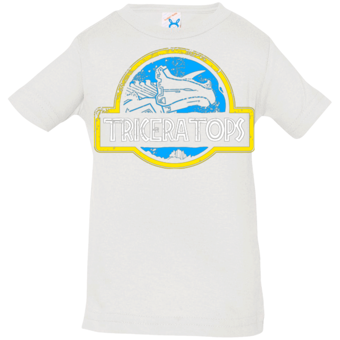 T-Shirts White / 6 Months Jurassic Power Blue Infant Premium T-Shirt