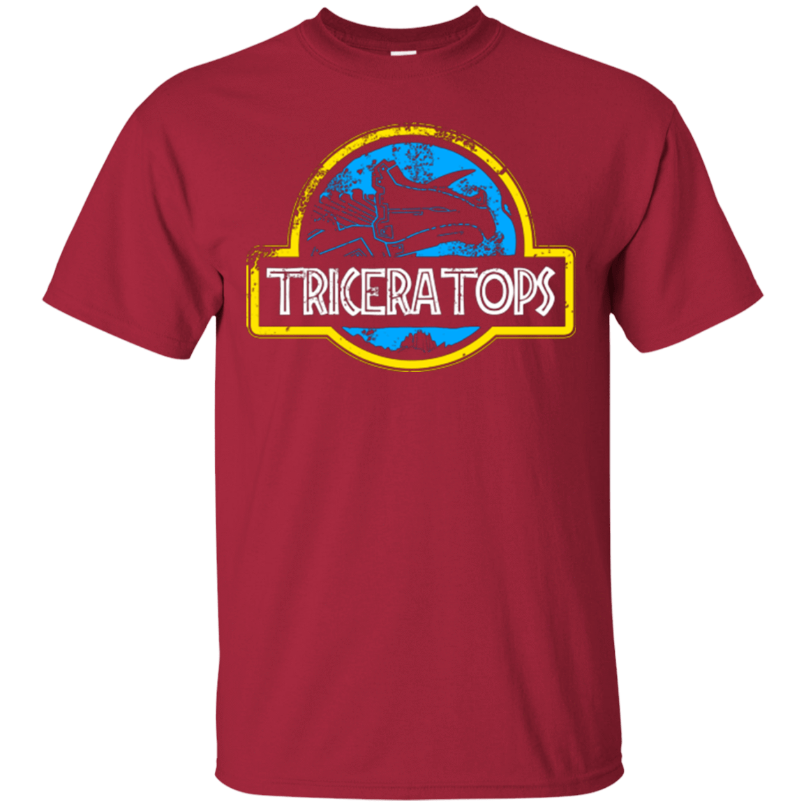 T-Shirts Cardinal / Small Jurassic Power Blue T-Shirt