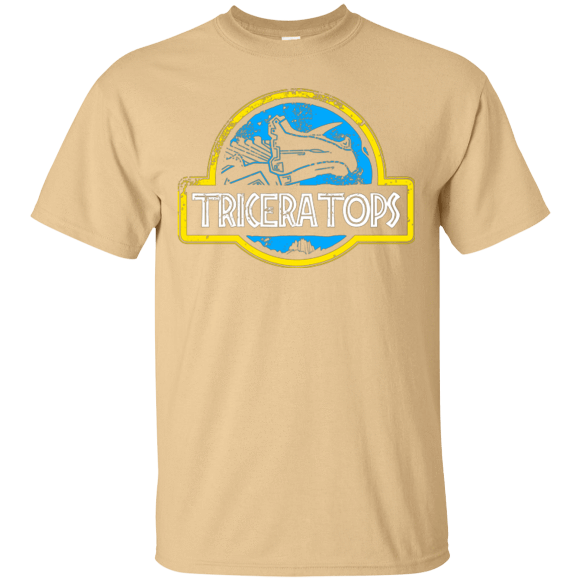 T-Shirts Vegas Gold / Small Jurassic Power Blue T-Shirt