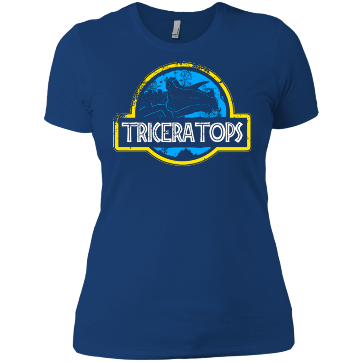 T-Shirts Royal / X-Small Jurassic Power Blue Women's Premium T-Shirt