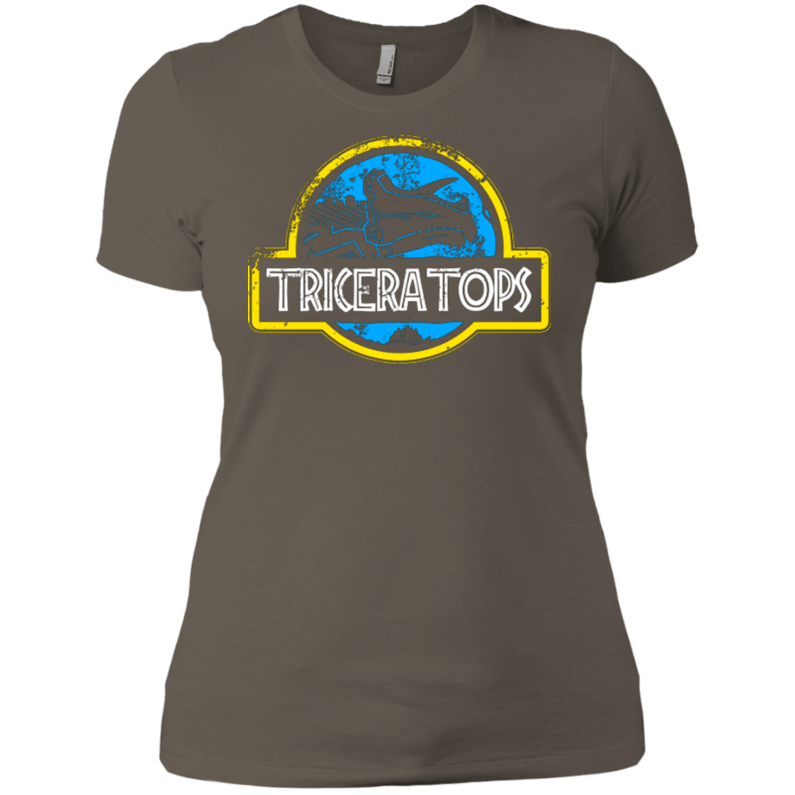 T-Shirts Warm Grey / X-Small Jurassic Power Blue Women's Premium T-Shirt