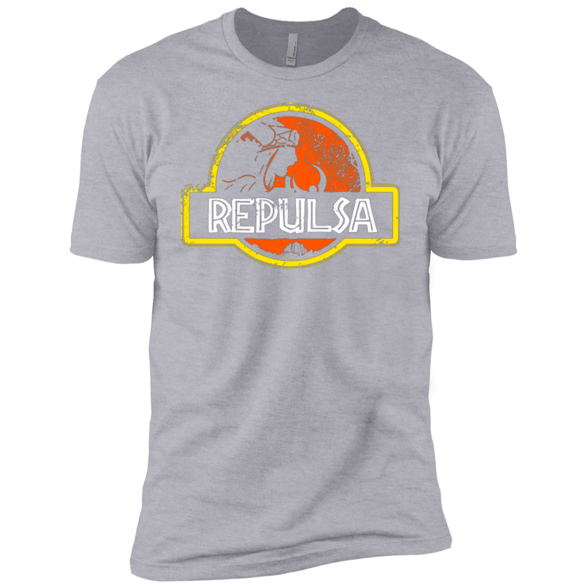 T-Shirts Heather Grey / YXS Jurassic Power Evil Boys Premium T-Shirt