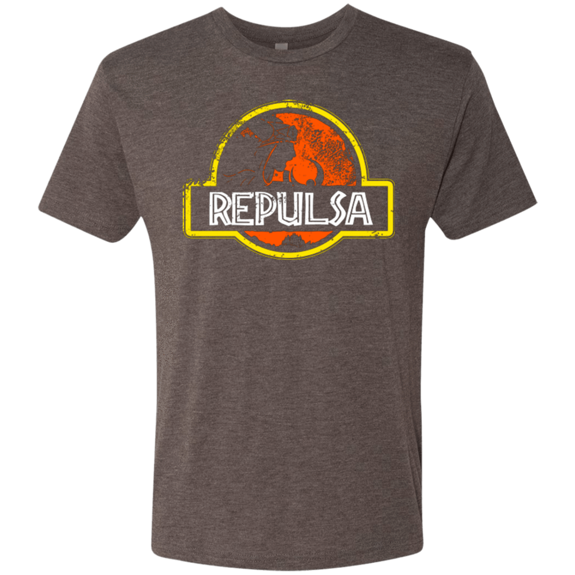 T-Shirts Macchiato / Small Jurassic Power Evil Men's Triblend T-Shirt