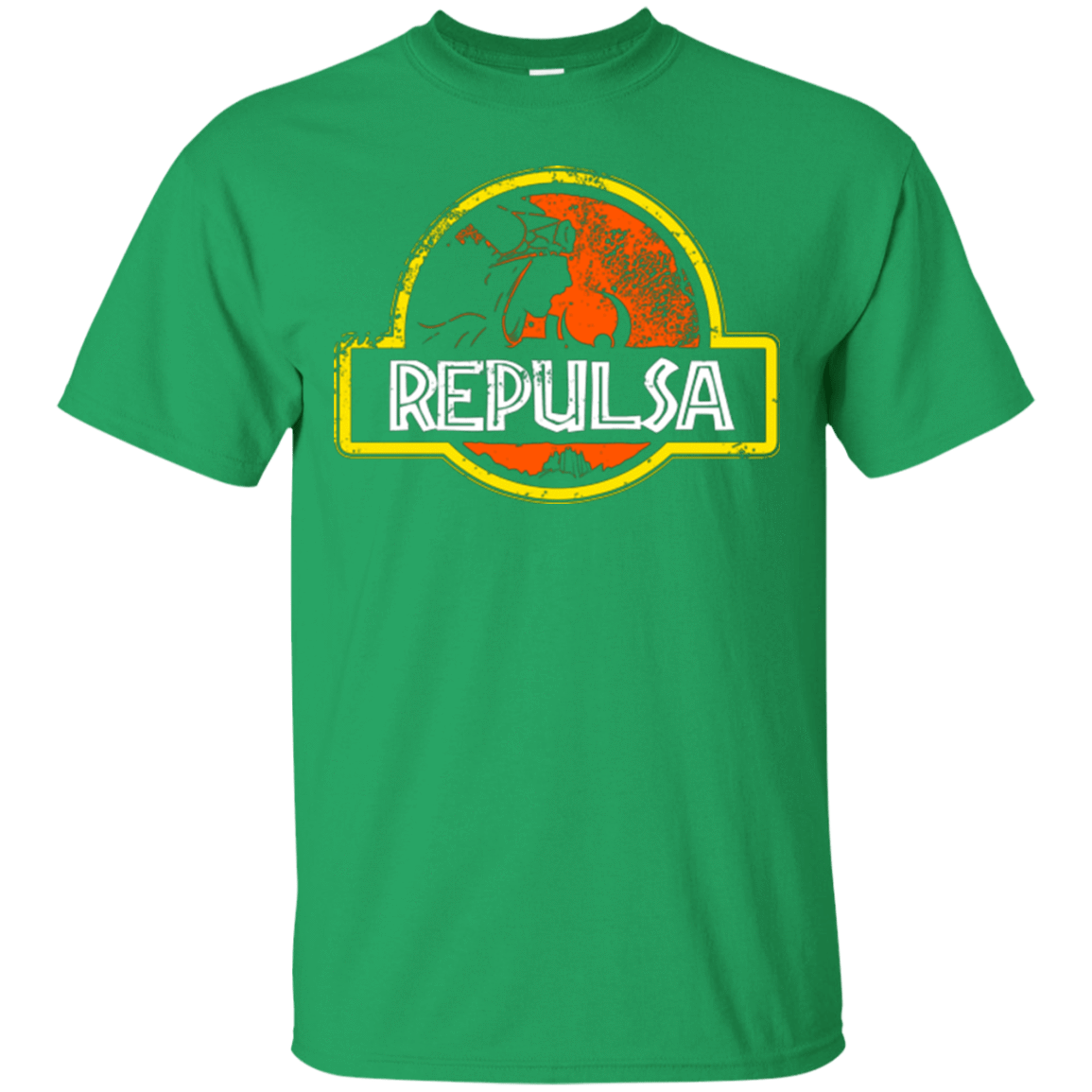 T-Shirts Irish Green / Small Jurassic Power Evil T-Shirt