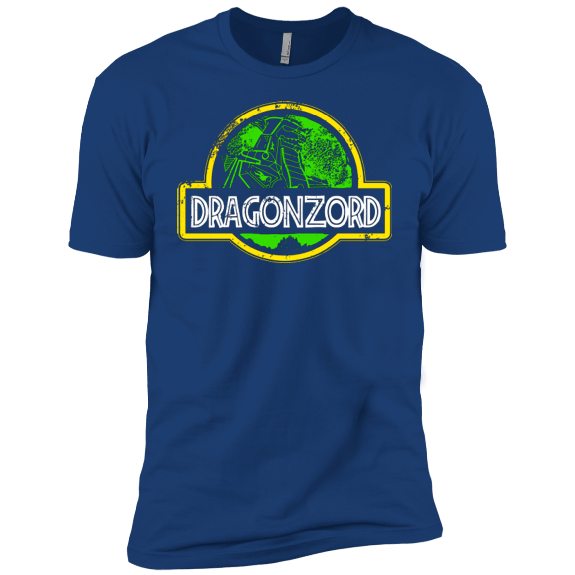 T-Shirts Royal / YXS Jurassic Power Green Boys Premium T-Shirt