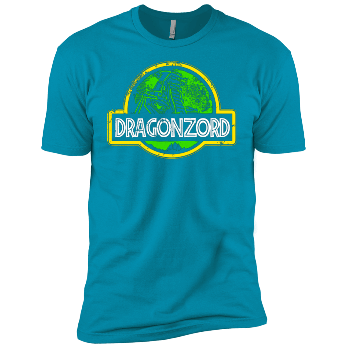 T-Shirts Turquoise / YXS Jurassic Power Green Boys Premium T-Shirt