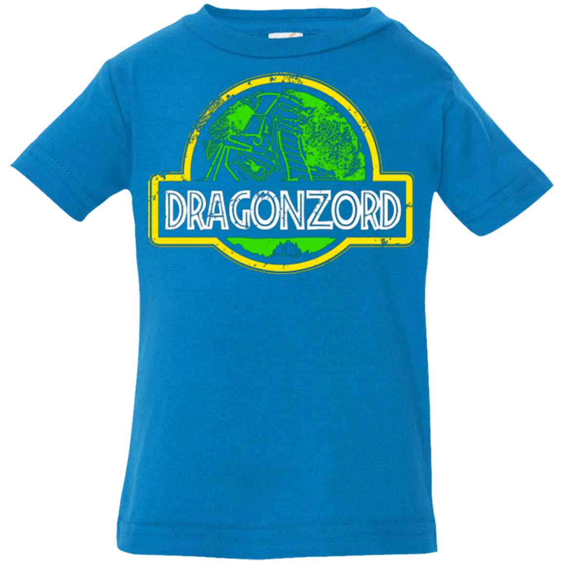 T-Shirts Cobalt / 6 Months Jurassic Power Green Infant Premium T-Shirt
