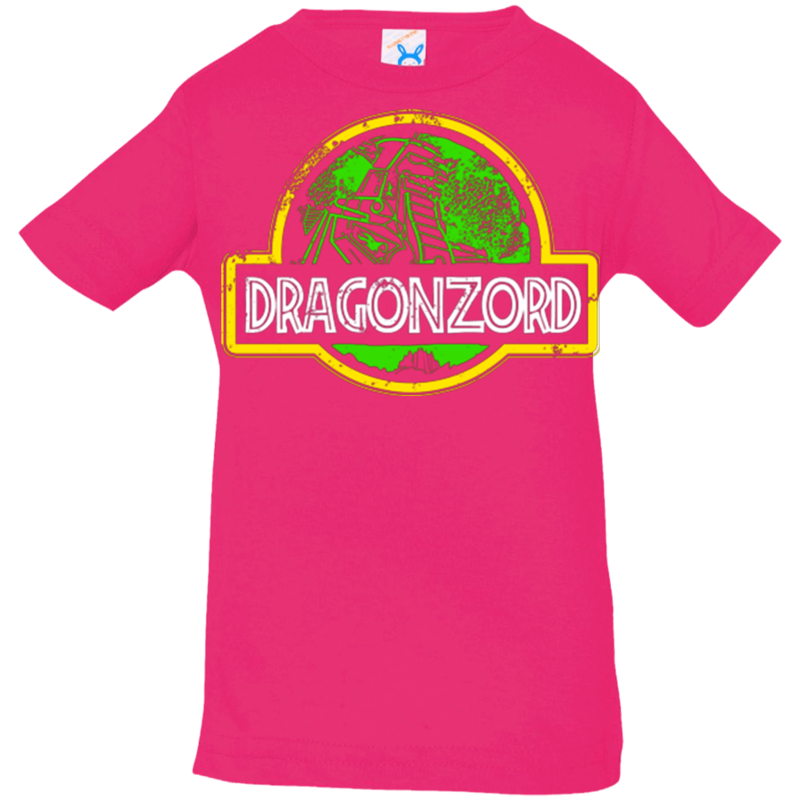 T-Shirts Hot Pink / 6 Months Jurassic Power Green Infant Premium T-Shirt