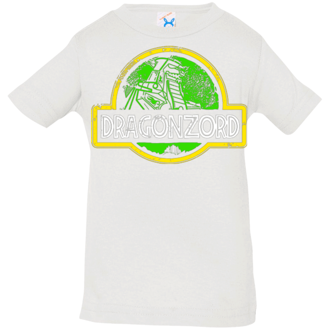 T-Shirts White / 6 Months Jurassic Power Green Infant Premium T-Shirt