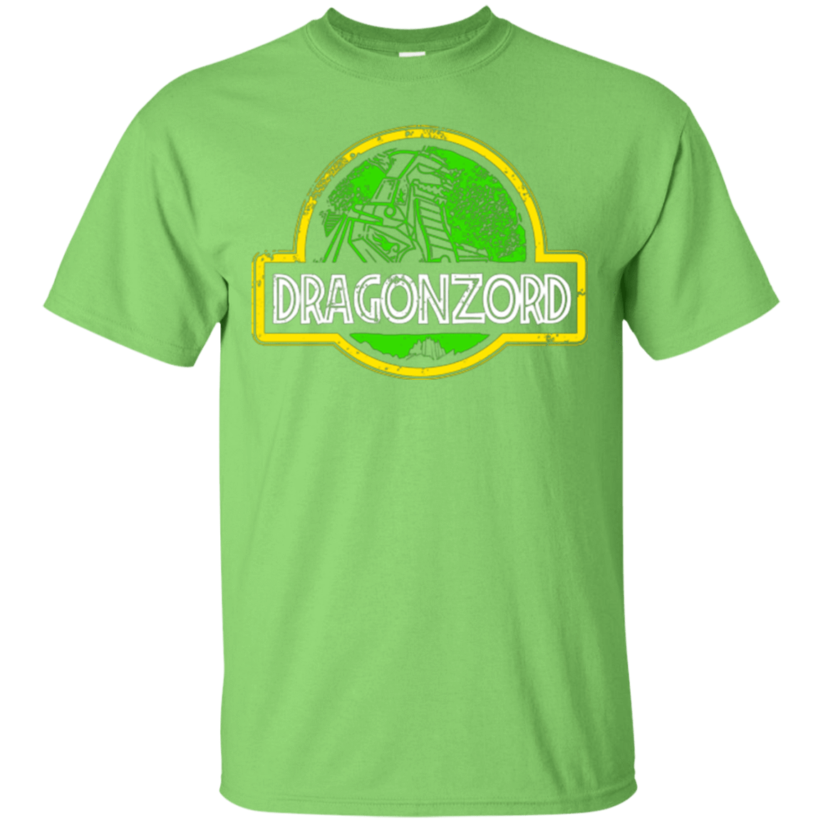 T-Shirts Lime / Small Jurassic Power Green T-Shirt