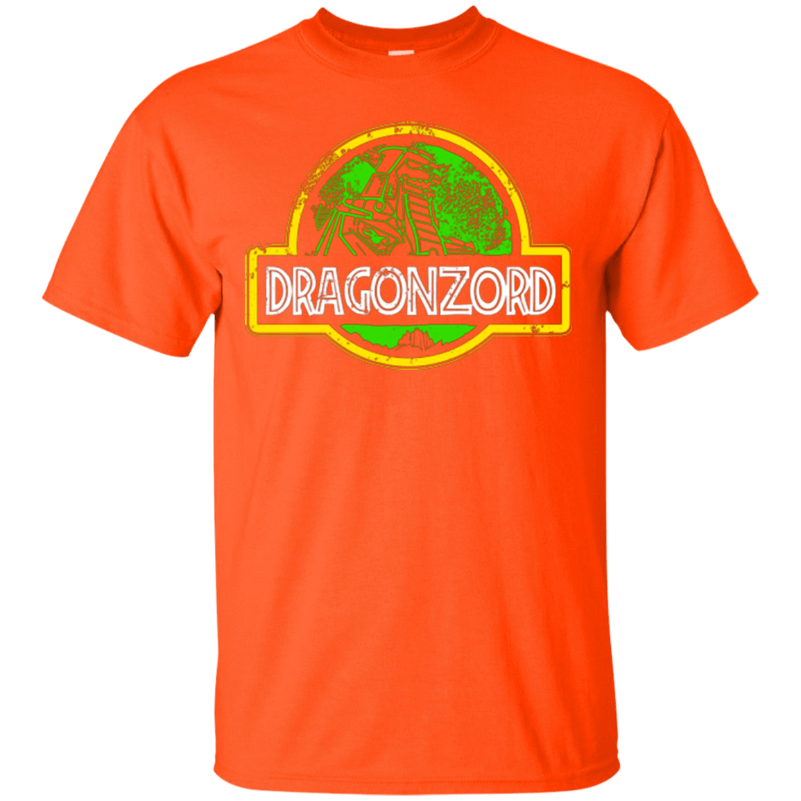 T-Shirts Orange / Small Jurassic Power Green T-Shirt
