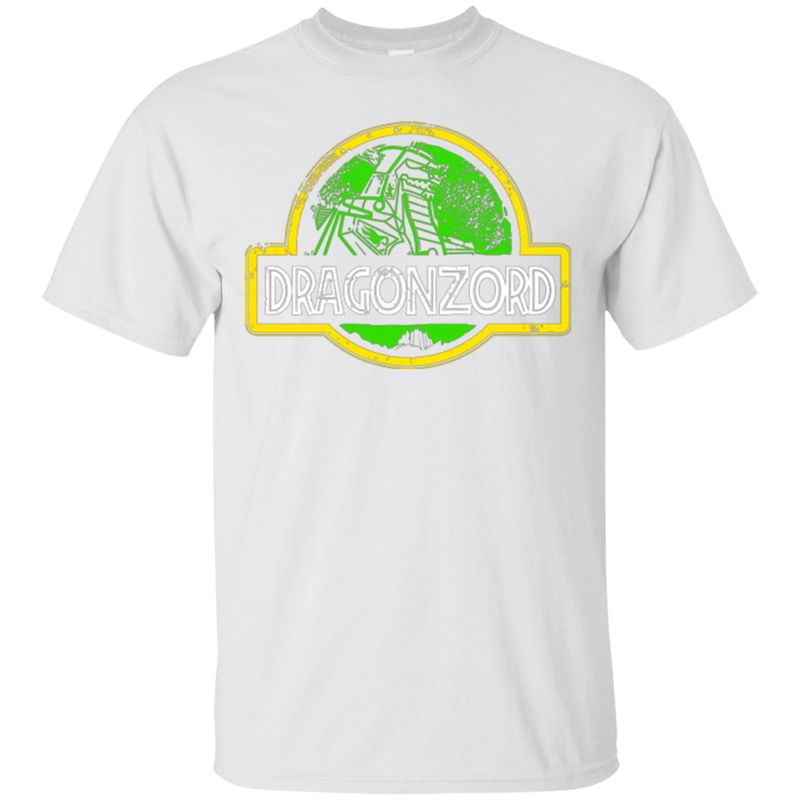 T-Shirts White / Small Jurassic Power Green T-Shirt